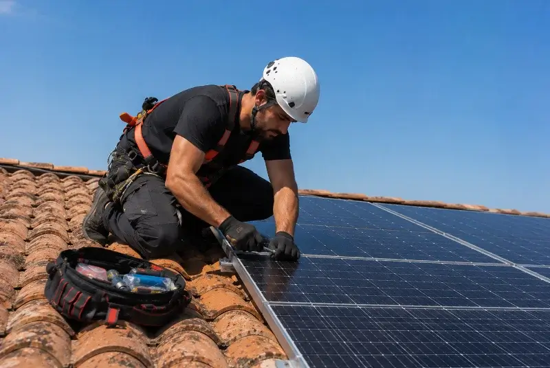 Maintenance et monitoring de panneaux solaires à Tartas