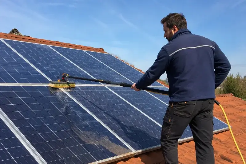 Nettoyage et entretien de panneaux solaires à Tartas