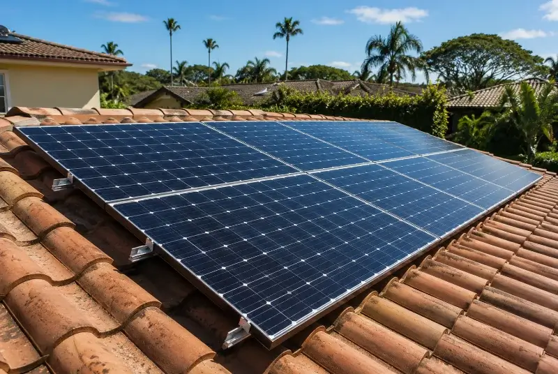 Installation de panneaux solaires à Tartas